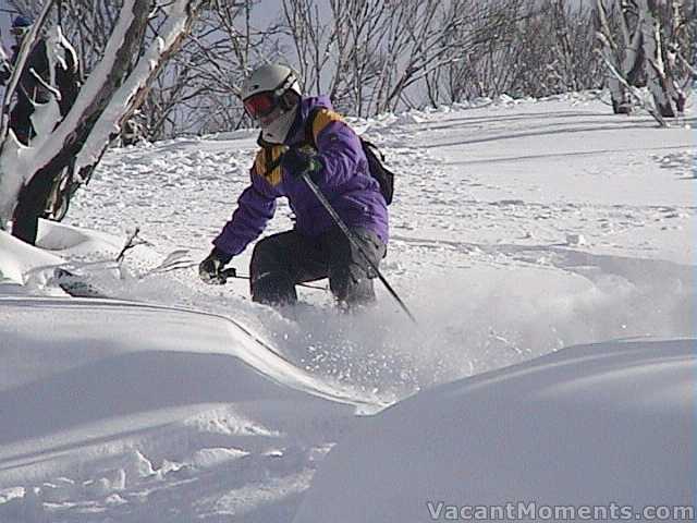 Richard with deep dry pow