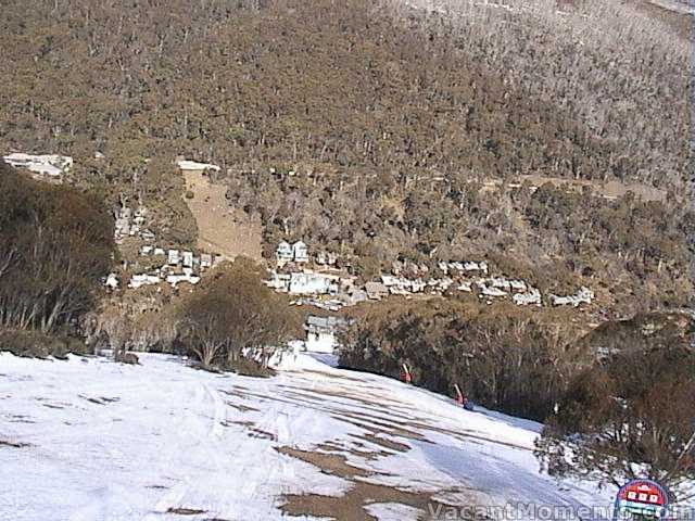 Lower slopes without a man-made base were washed away