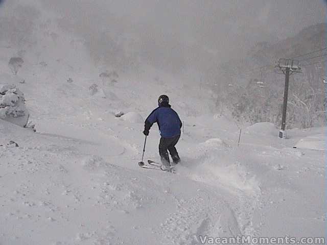 Peter on an empty Cannonball - Thursday