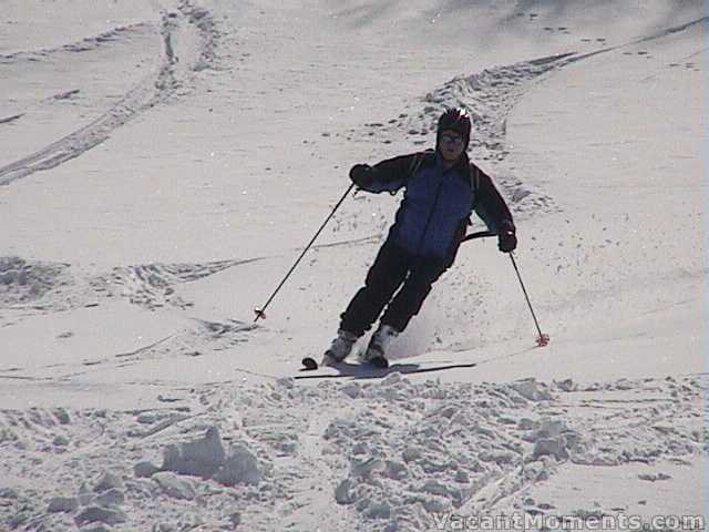 Ray at bottom of Dead Horse Gap