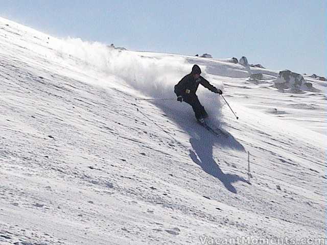 Wind blown on Sponars