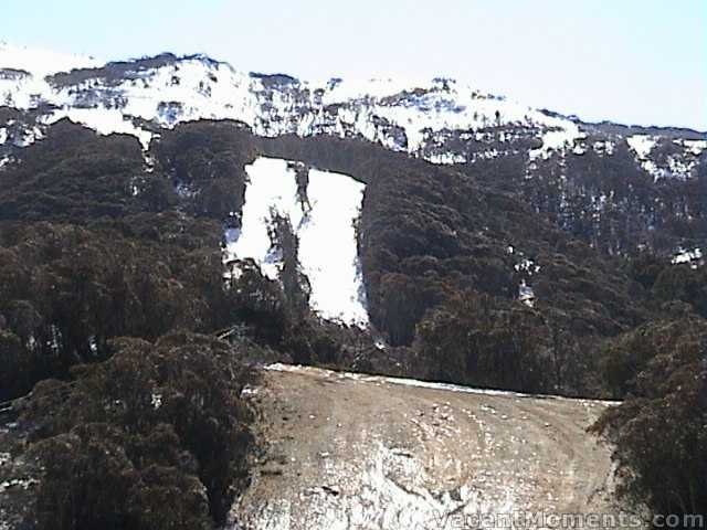 High Noon still well covered with Lovers Leap Bypass back to grass