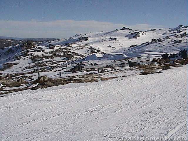 Looking toward Eagles Nest from the top of Sponars