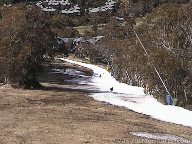 Bottom of the Supertrail Saturday morning