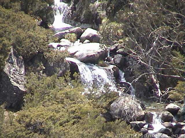 One of many waterfalls on Merritts Creek