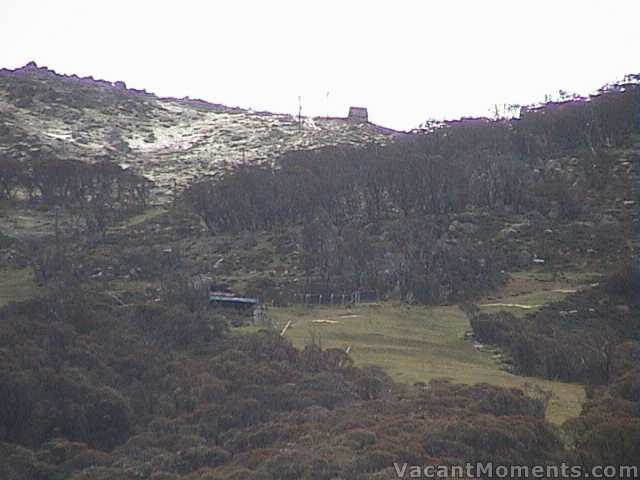 Midday Saturday - fresh snow on Antons