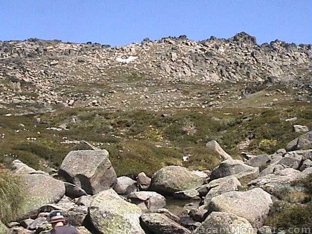 Last snow on Signature Hill