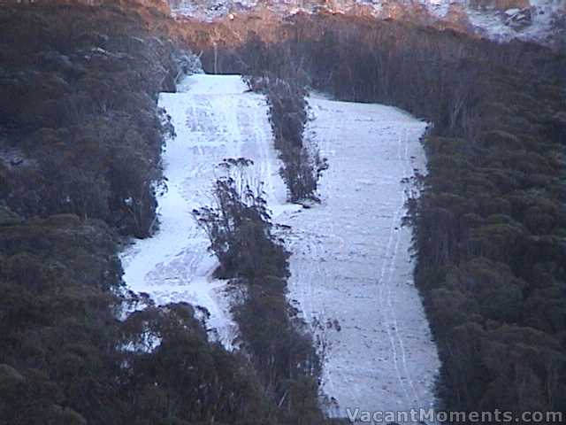 Steep section of High Noon