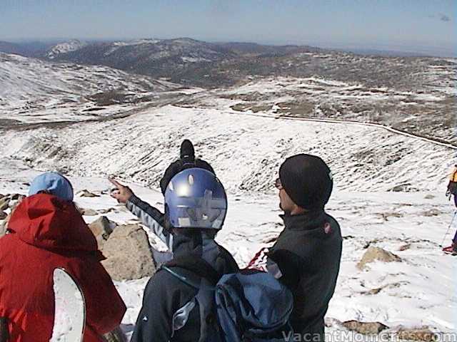 Peter and Acacia discussing a plan with Trish