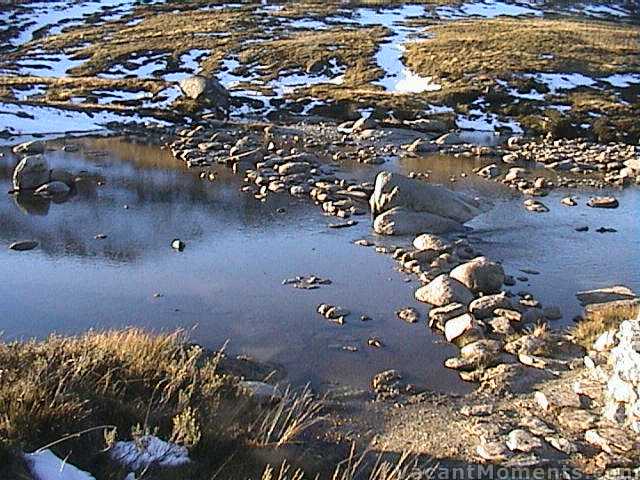 Snow River crossing below Charlotte Pass