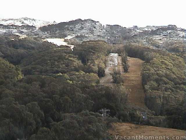 High Noon after a light dusting on Friday night