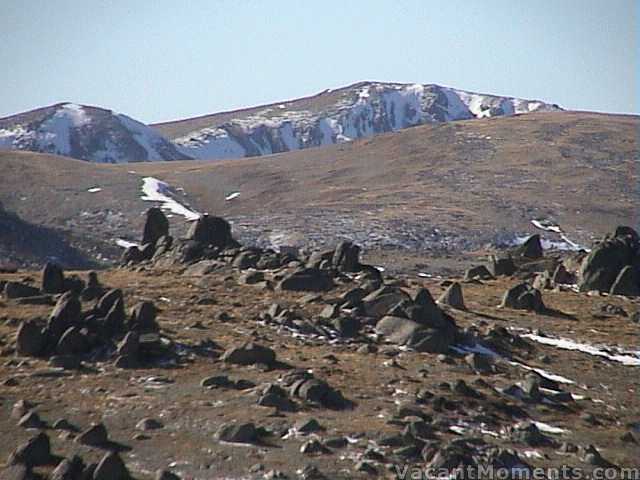 It is amazing how much snow remains (Caruthers)