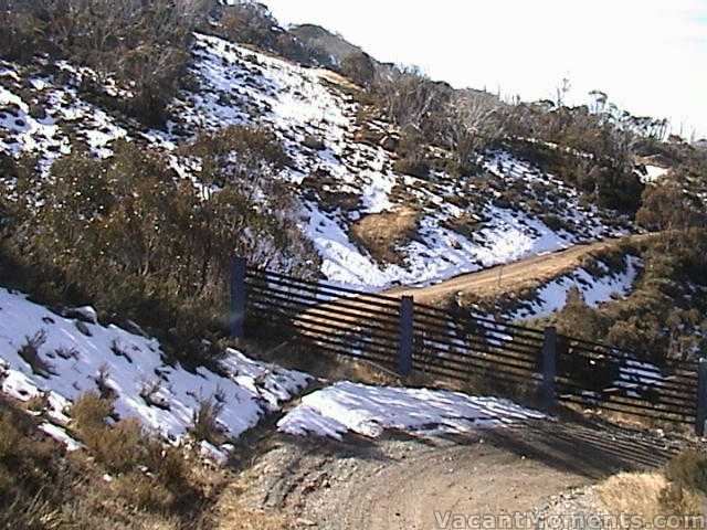 Intersection of Village Trail and Cat Track (today)