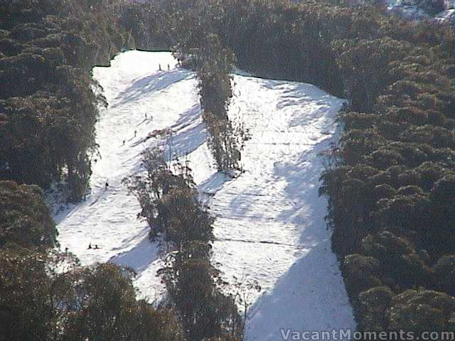 High Noon  Sunday afternoon  still only skiers right is open