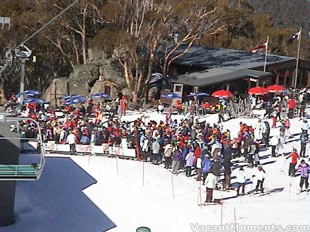 Big holiday crowds at Cruiser chair