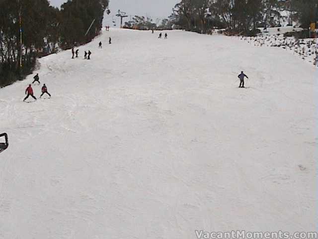 Supertrail below Bunny Walk