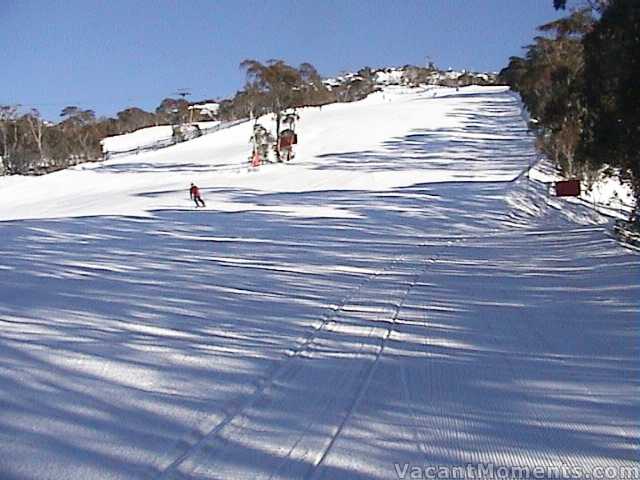 Nice early morning corduroy on Tuesday