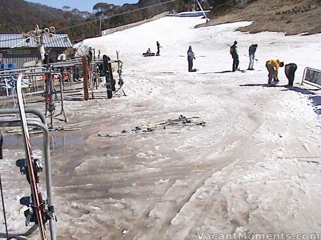 Swimming pool at the base of Kosi chair