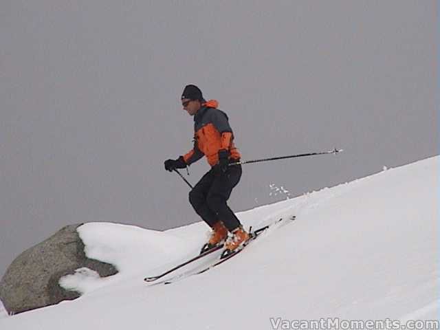 Rosco above the Basin  Friday