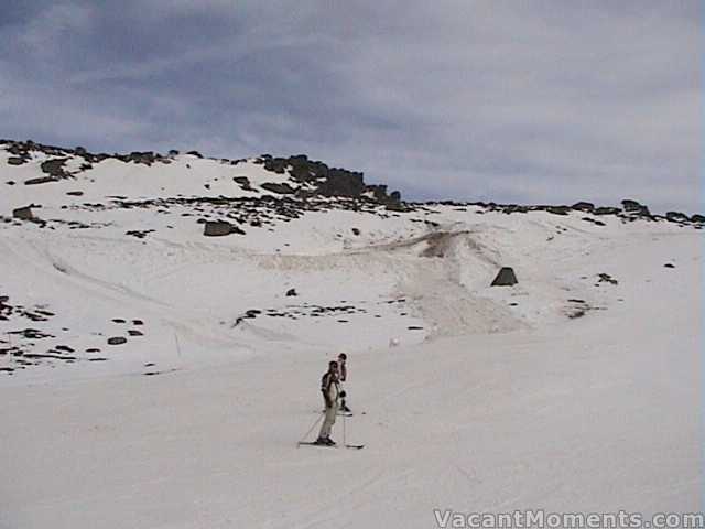 Snow mining in the Basin