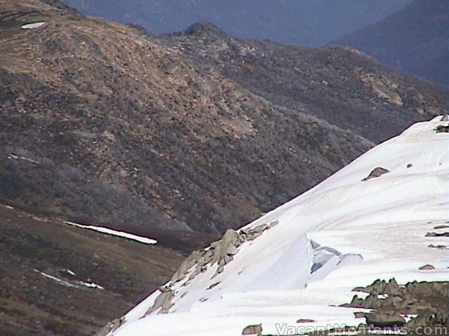 Remnants of the cornice