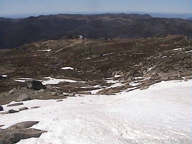 Looking east towards Eagles Nest