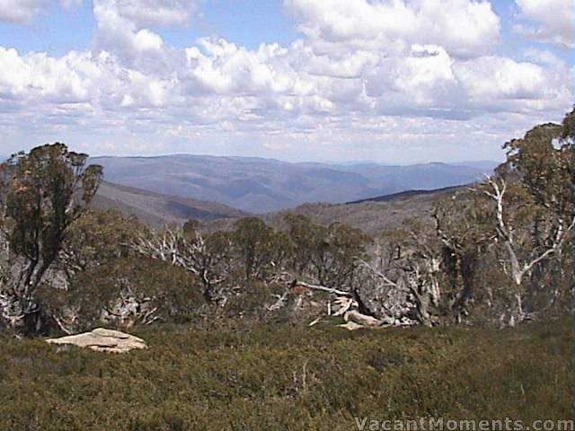 Looking south to Dead Horse Gap