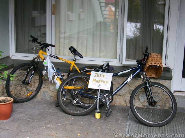 Transport tampered by wedding guests