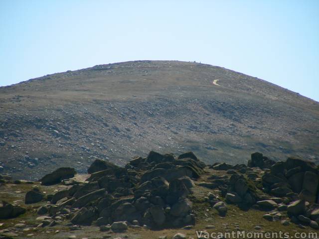 A popular Easter adventure  climbing Mt Kosciuszko