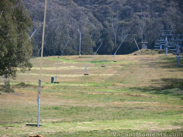 Expanded snow making on Friday Flat