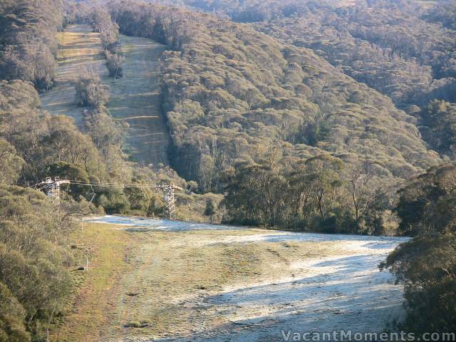 Frost on Lovers Leap Bypass earlier in the week