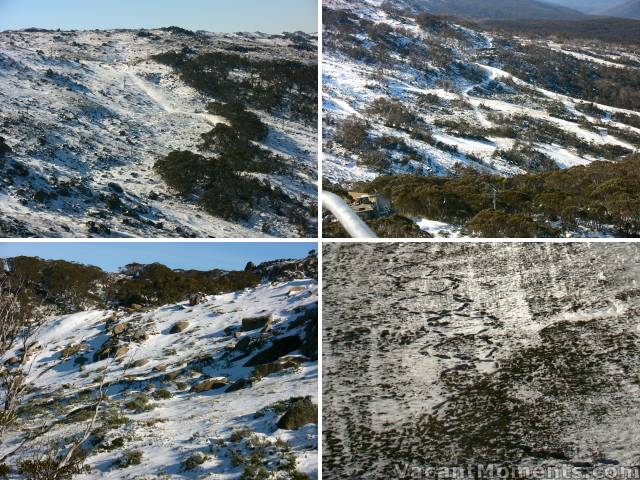 Central Spur, The Bluff and Figure 8s on Crackenback