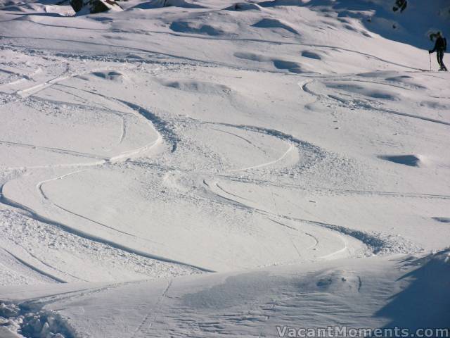 First tracks on Little Merritts