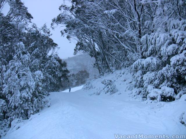 Run out from Little Beauty to Mid Station