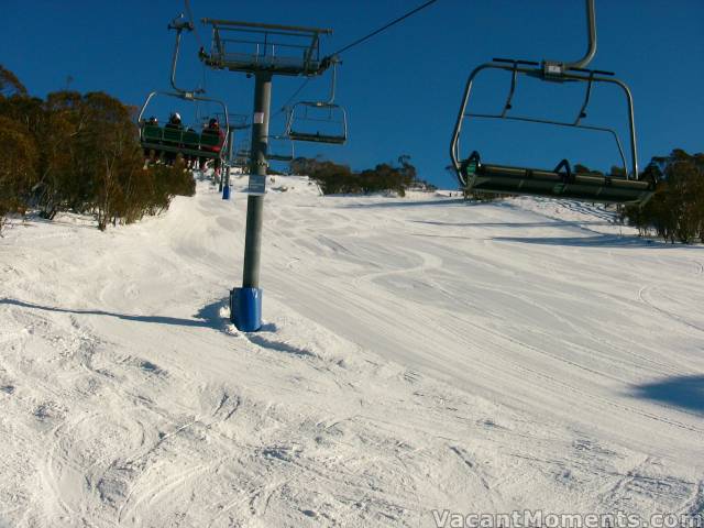 Fresh corduroy is what it has been all about this weekend