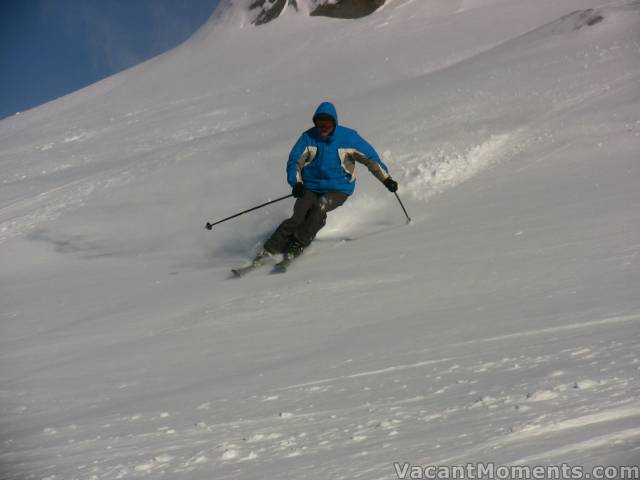 Good wind-blown powder