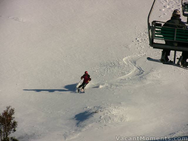 Ski Patrol on Kareela Face