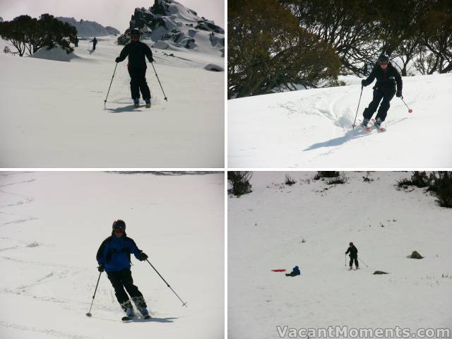 Jaxster, Traktorman and Lynne on the way to Dead Horse Gap