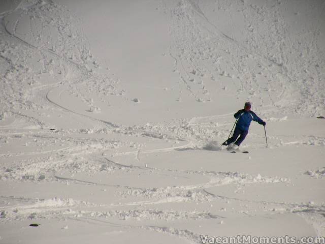 Jerry dropping into the Basin