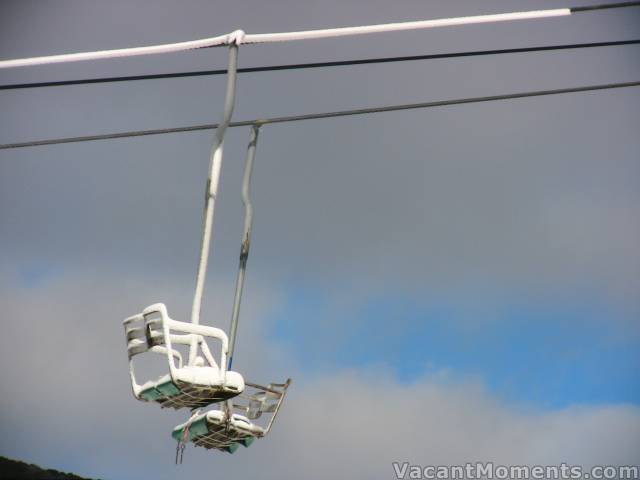 Snow making on Ramshead chair