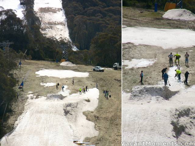 Preparation for Dummy Gelandi, noon Wednesday