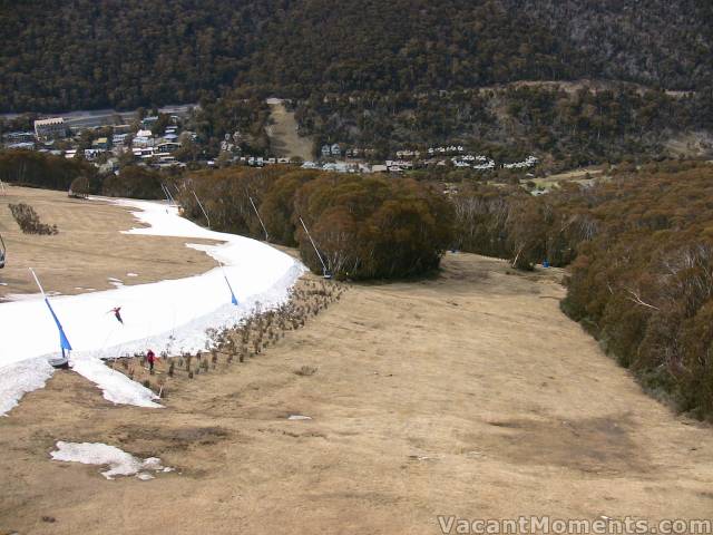 Tower 10 and a thinning Supertrail - Wednesday