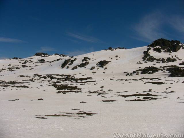 Signature Hill from the other side of the valley