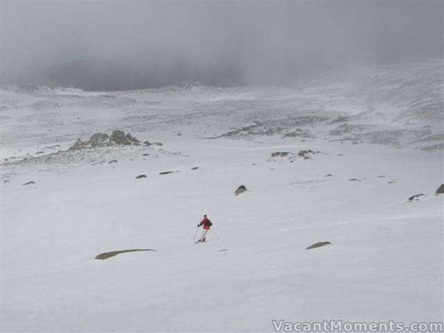 Cold and misty (photo c/- Lynne)