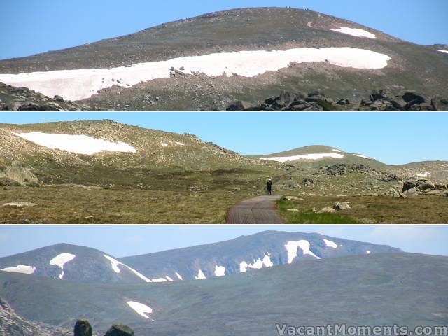 Mt. Kosciuszko and Club Lake chutes