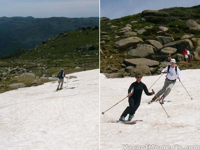 Yes, we had a ski on Summer Drift - Lynne's argument was impressive