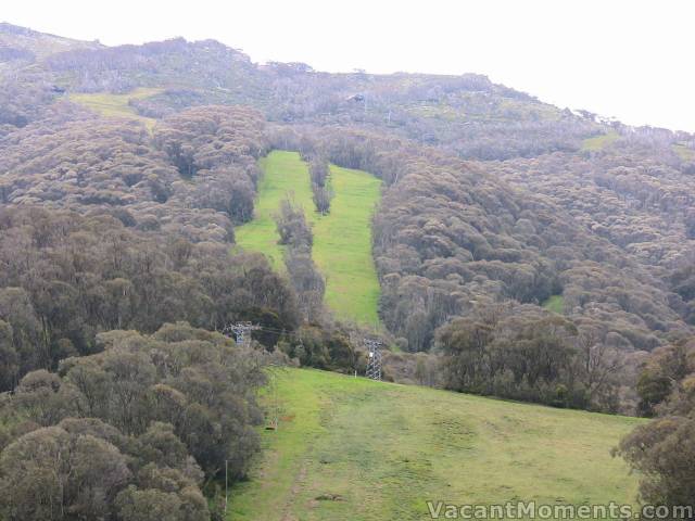 Lush green on High Noon and lower Sundance