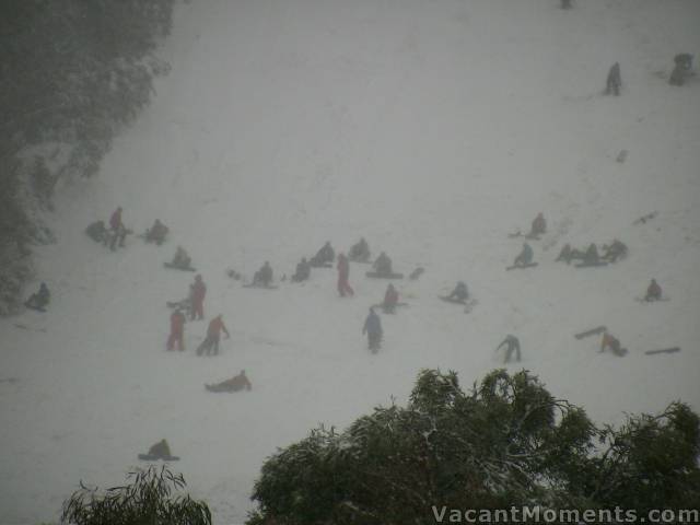 Boarder School - high winds caused some delays