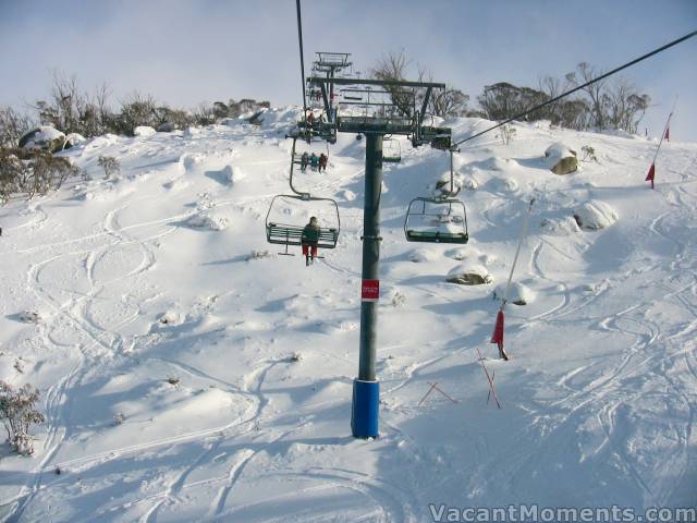 Freshies under Kosi chair on Tuesday