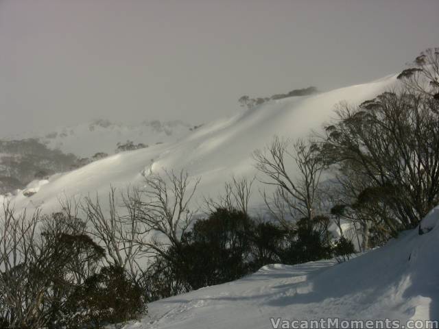 The Bluff just before the onslaught